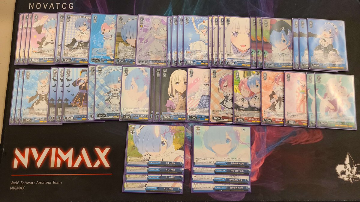 WS リゼロ8門フルホイル デッキ