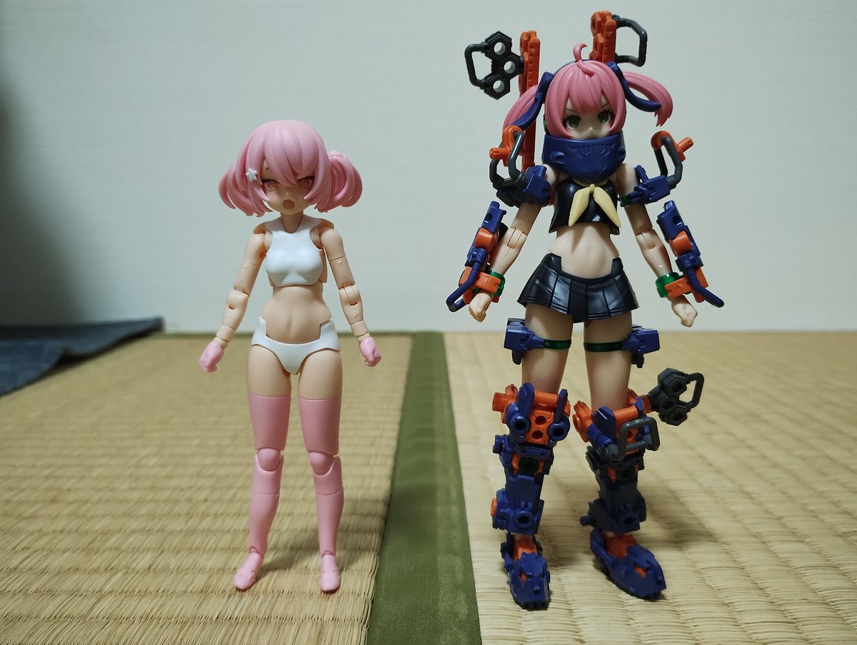 PUNI☆MOFUマオちゃんと同じメガミデバイスのバスタードールのガンナー