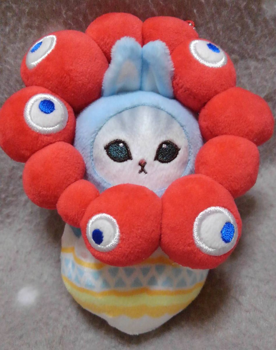 本日❣️万博開幕～🎉❤️💙🎊 開幕記念で #イースターにゃん の