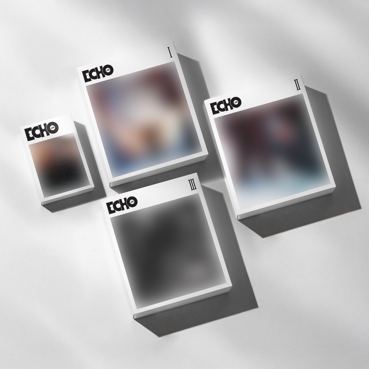 BTS JIN 'Echo'🐹💜 ジンくんのアルバム 4形態予約開始📣 📀通常盤