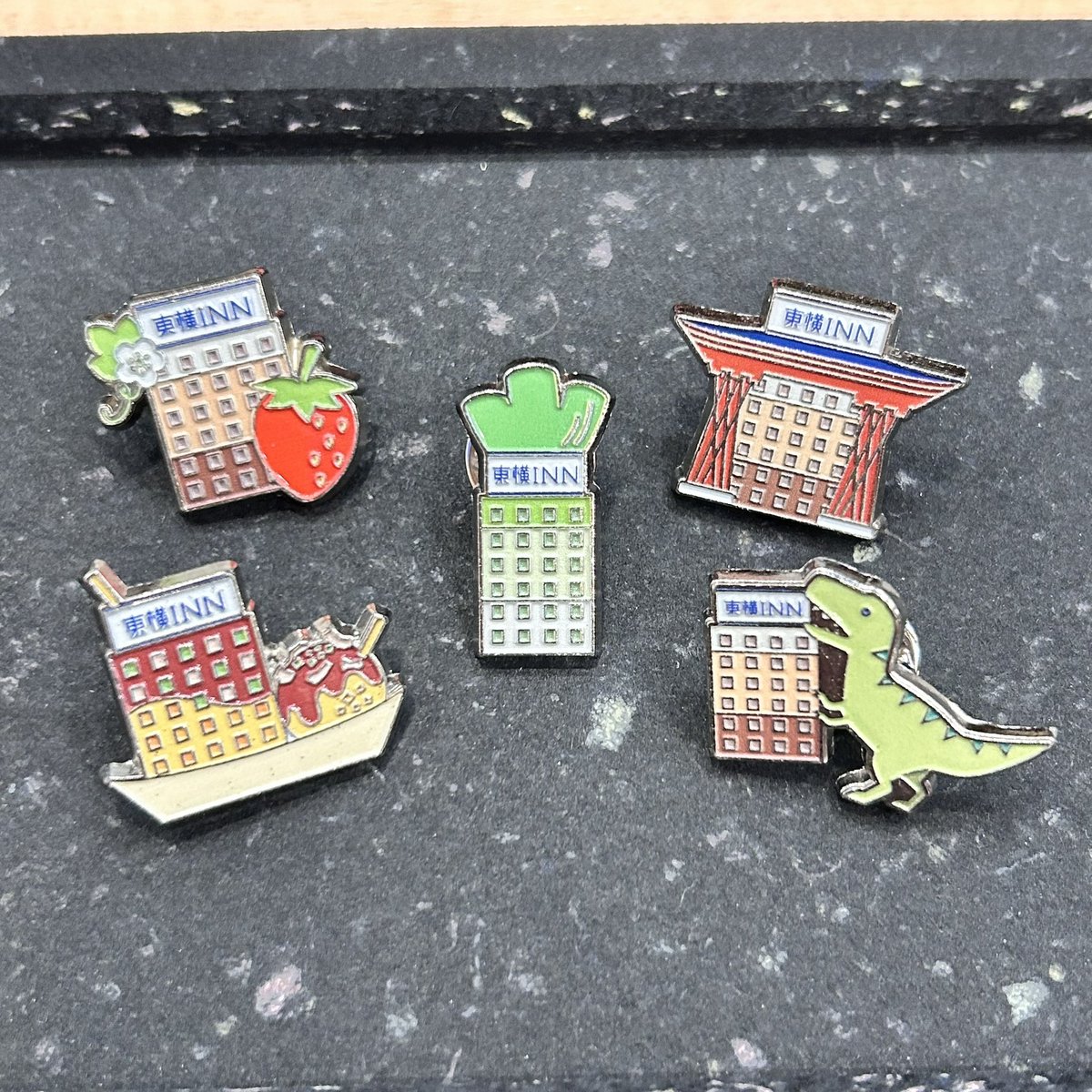 RT @misato_ekimae: 東横イン全店で ＼ご当地GENKIバッジ／ 発売中です