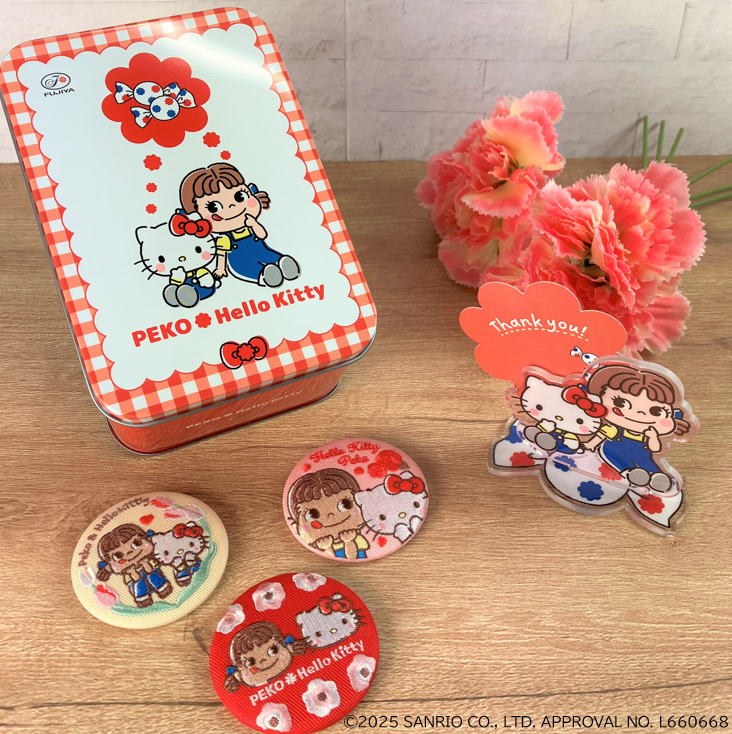 ペコ×ハローキティギフトのご紹介❤️🤍 全国の不二家洋菓子店にて