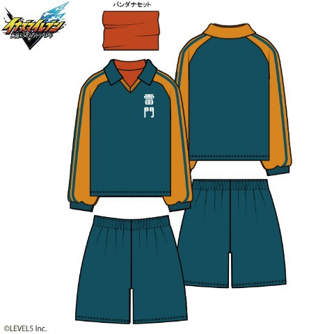 しまむら『イナズマイレブン』コラボ！雷門中のユニフォームセットが