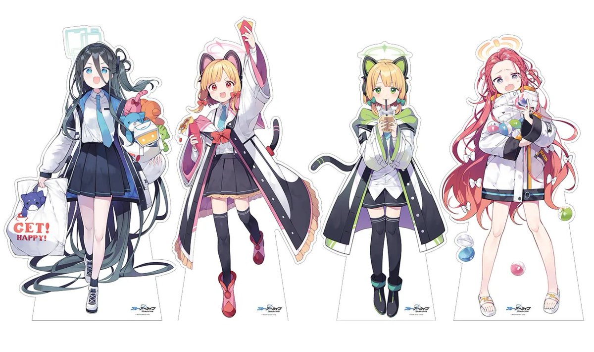 ✓等身大パネル展示 下記店舗ではキャラクター等身大パネルが みなさま