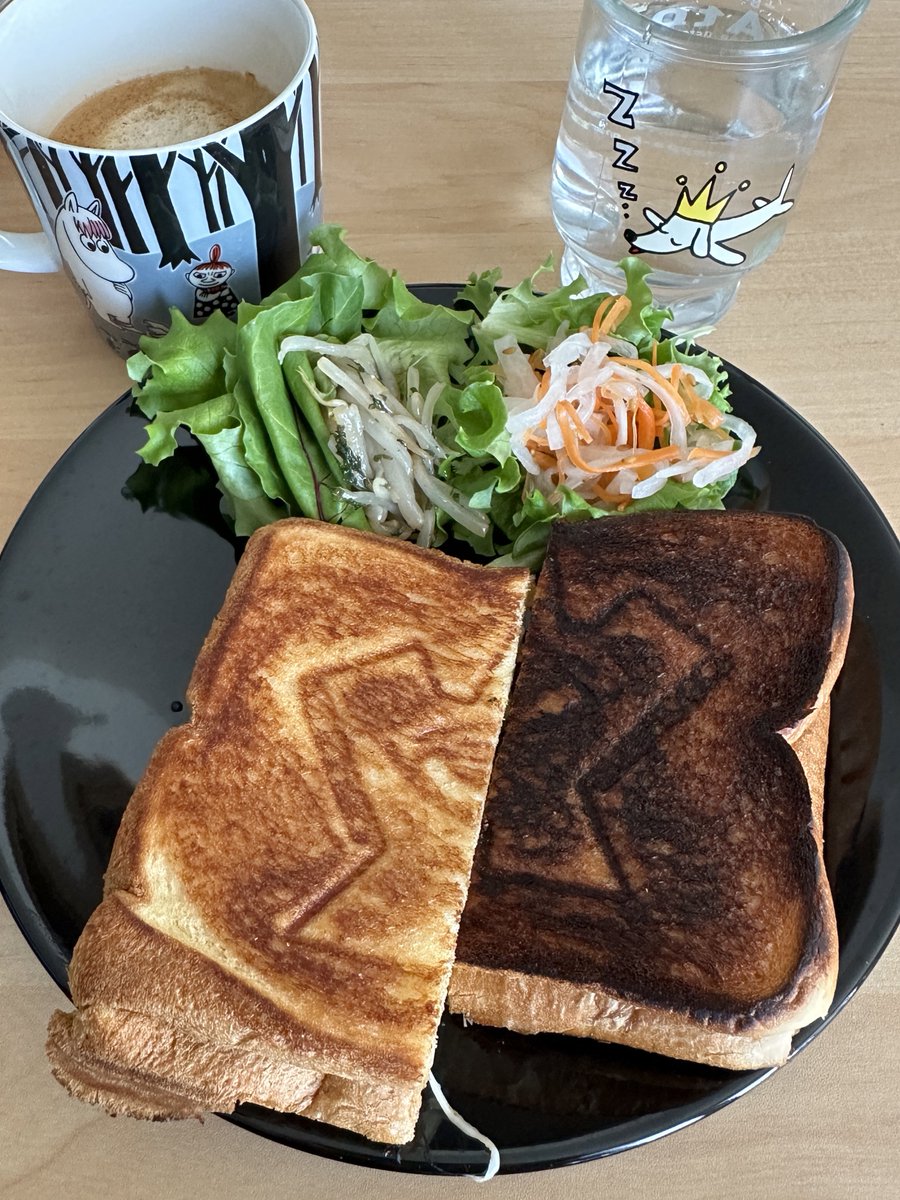 道満印のホットサンドメーカーが到着。 「せいめい…。せいめい