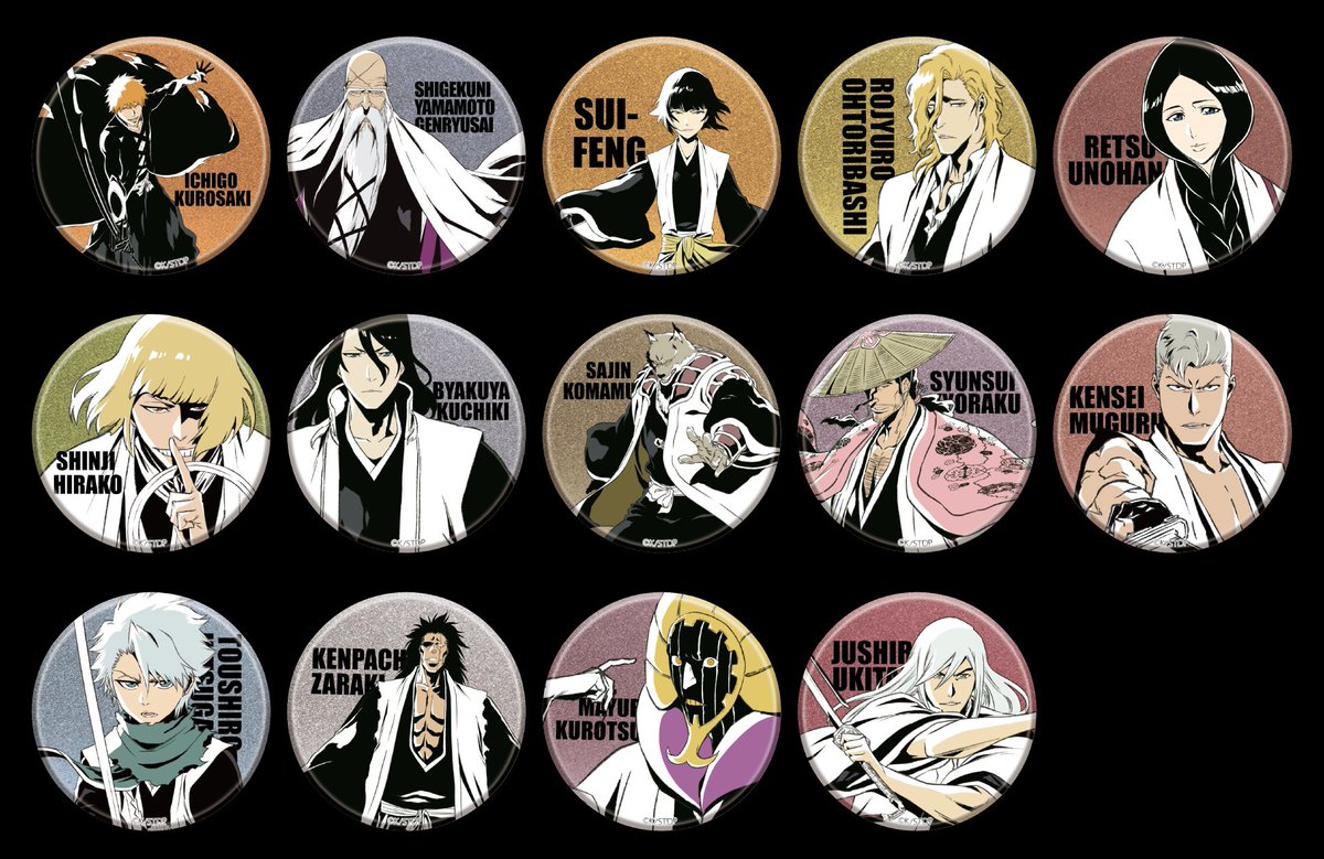 ◥◣グッズ紹介◢◤ 『BLEACH WORLD』で販売するグッズを 一足先にご