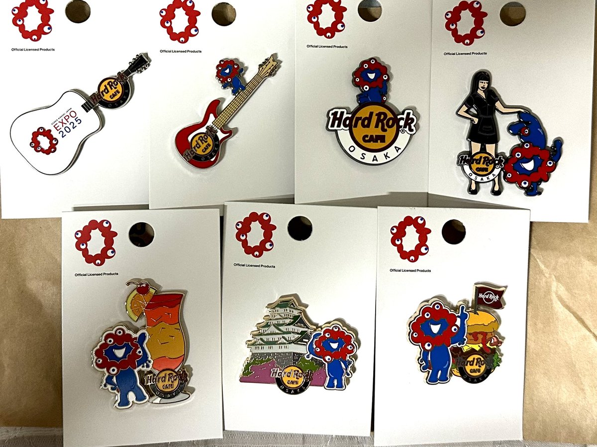 万博✖️Rock】 #ハードロックカフェ から #大阪関西万博 コラボ