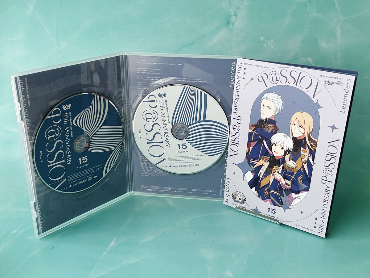 CD情報】#SideM ／ ㊗本日発売🎉 10th ANNIVERSARY P@SSION 15