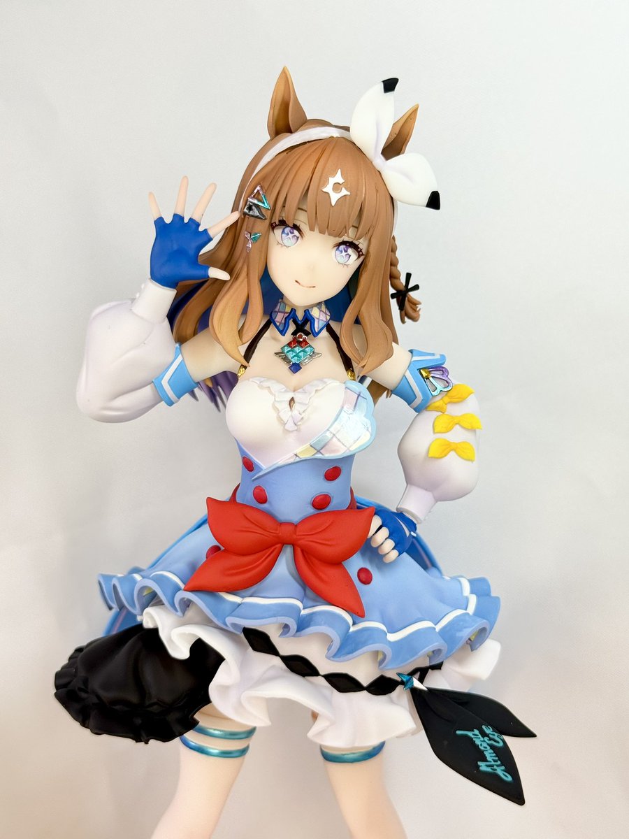 トレフェスオンライン19新作1/8ウマ娘アーモンドアイようやく塗装見本