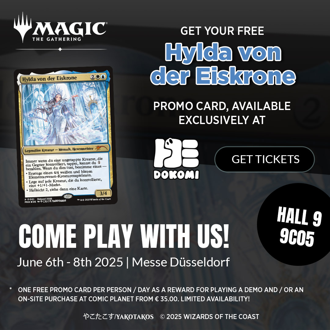 お仕事】 『マジック：ザ・ギャザリング』ドイツDoKomi用プロモ 