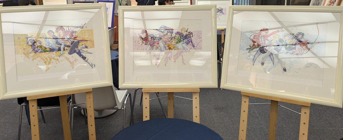 サクラ大戦アートフェスティバル2025EALRY SUMMER」 本日大阪での展示