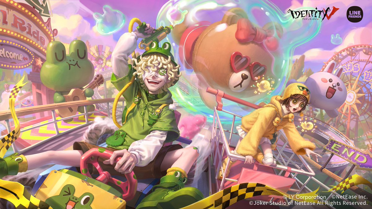 第五人格 ｜ #LINEFRIENDS ～コラボ衣装パック登場～ 5月29日より