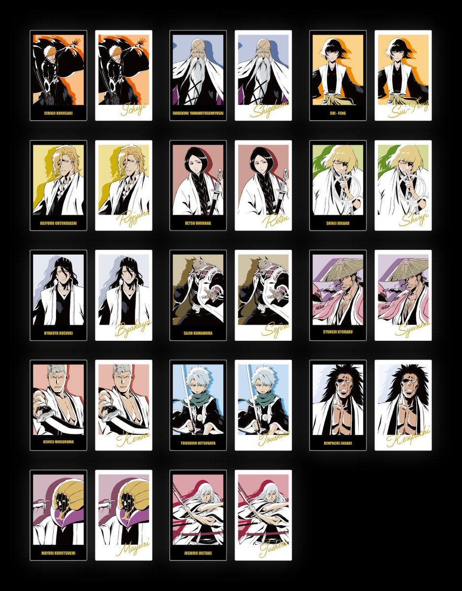 ◥◣グッズ紹介◢◤ 『BLEACH WORLD』で販売するグッズを 一足先にご