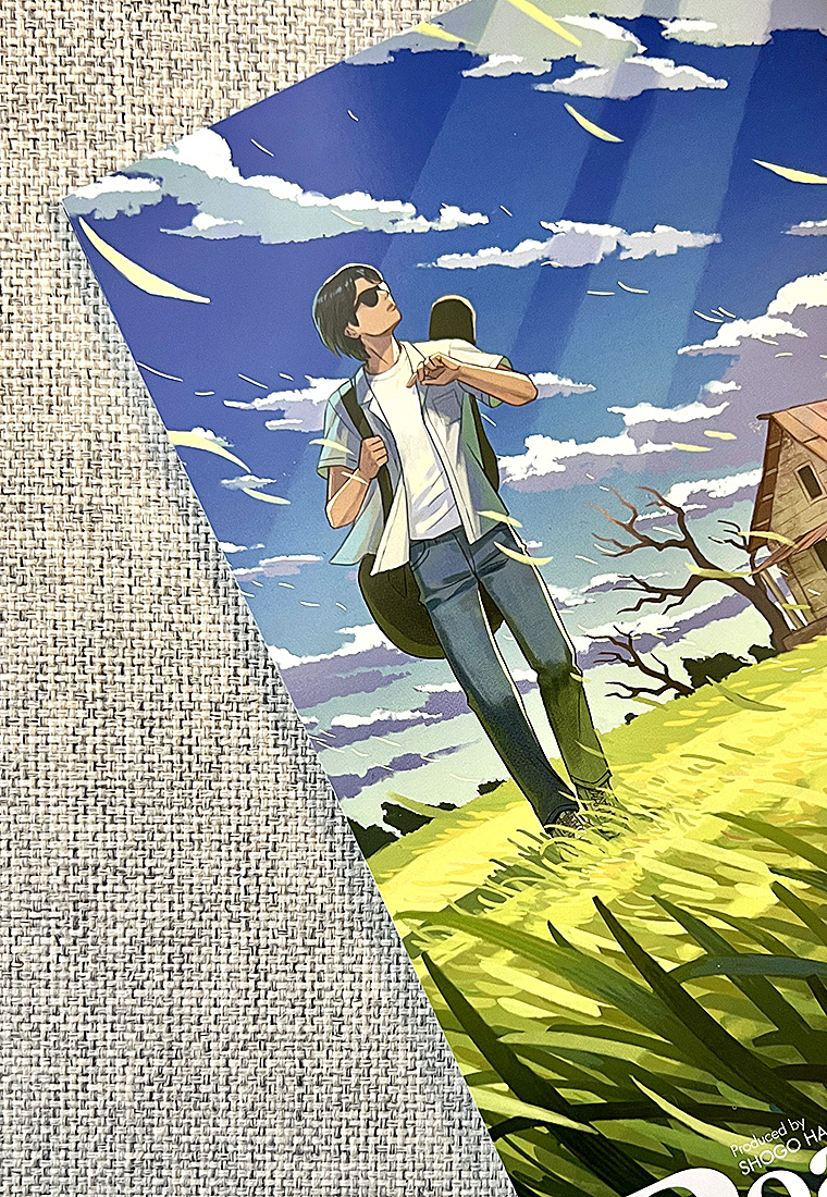 お仕事】浜田省吾さんファンクラブ会報『Road & Sky』250号の装画を