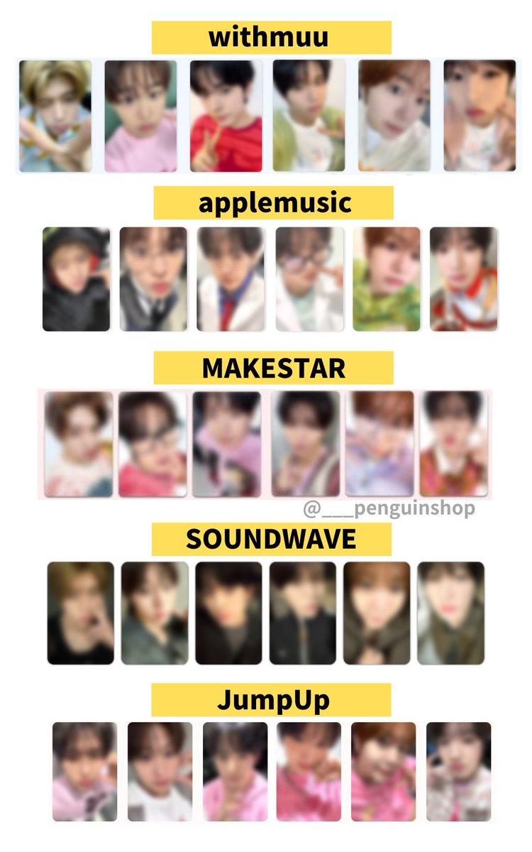 🤍🤍🤍 #NCTWISH [poppop] 🤍🤍🤍 📍ラキドロ 2次 🆕️ 💿トレカ6種