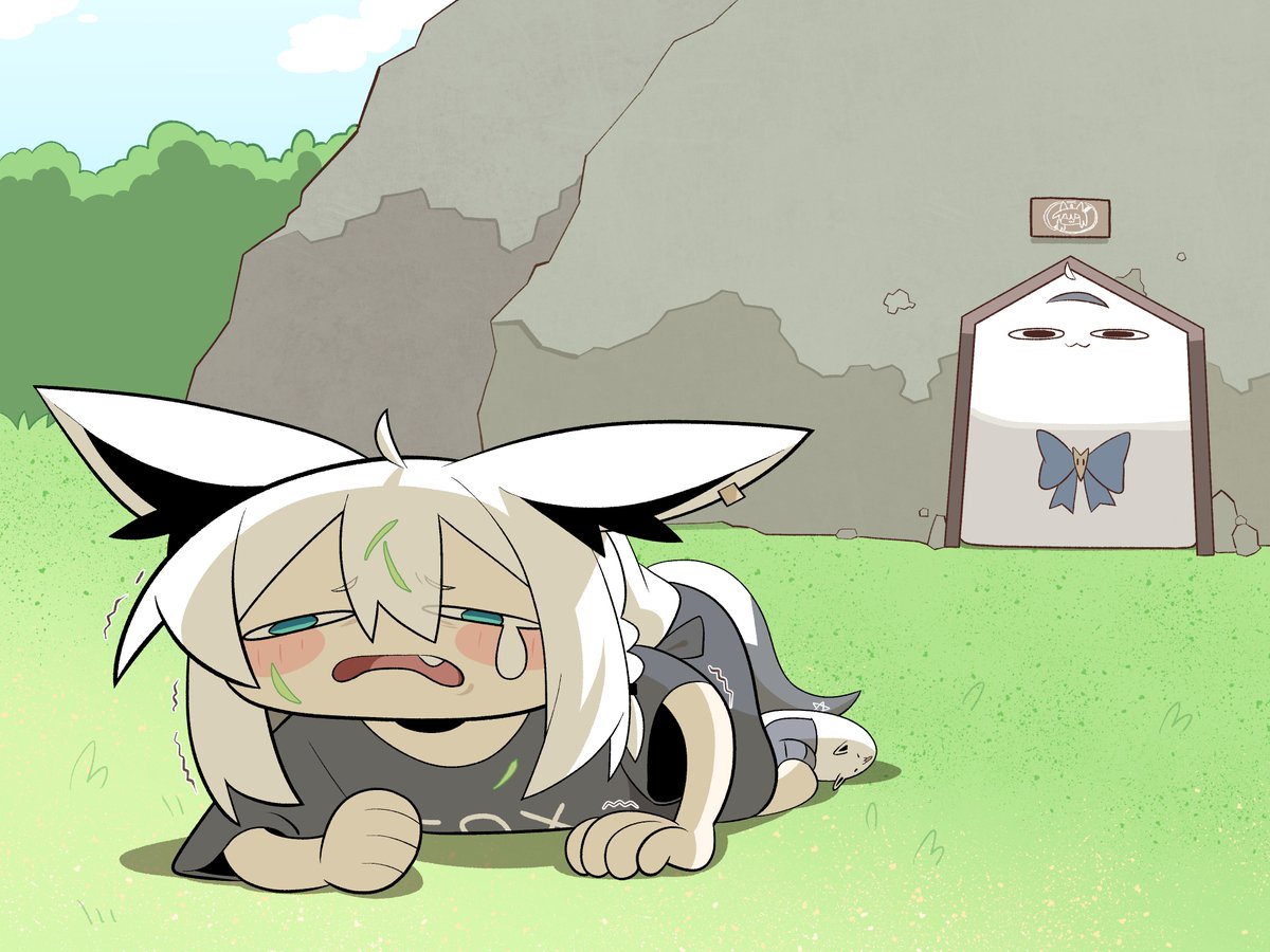 😫🦊❔❔ #絵フブキ