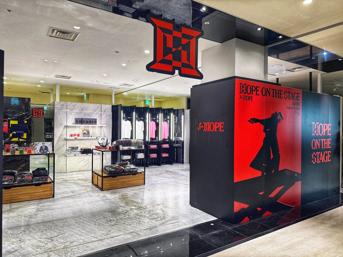 j-hope Tour 'HOPE ON THE STAGE' in JAPAN POP-UP STOREがオープン