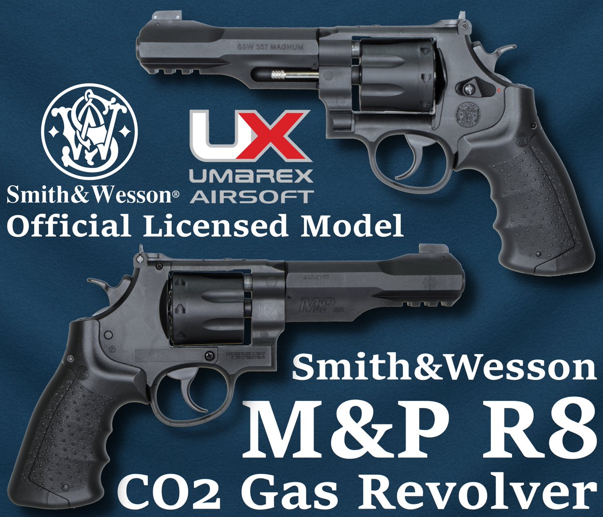 🈺🆕新着商品🆕🈺 UMAREX Smith & Wesson M&P R8 CO2ガスリボルバー