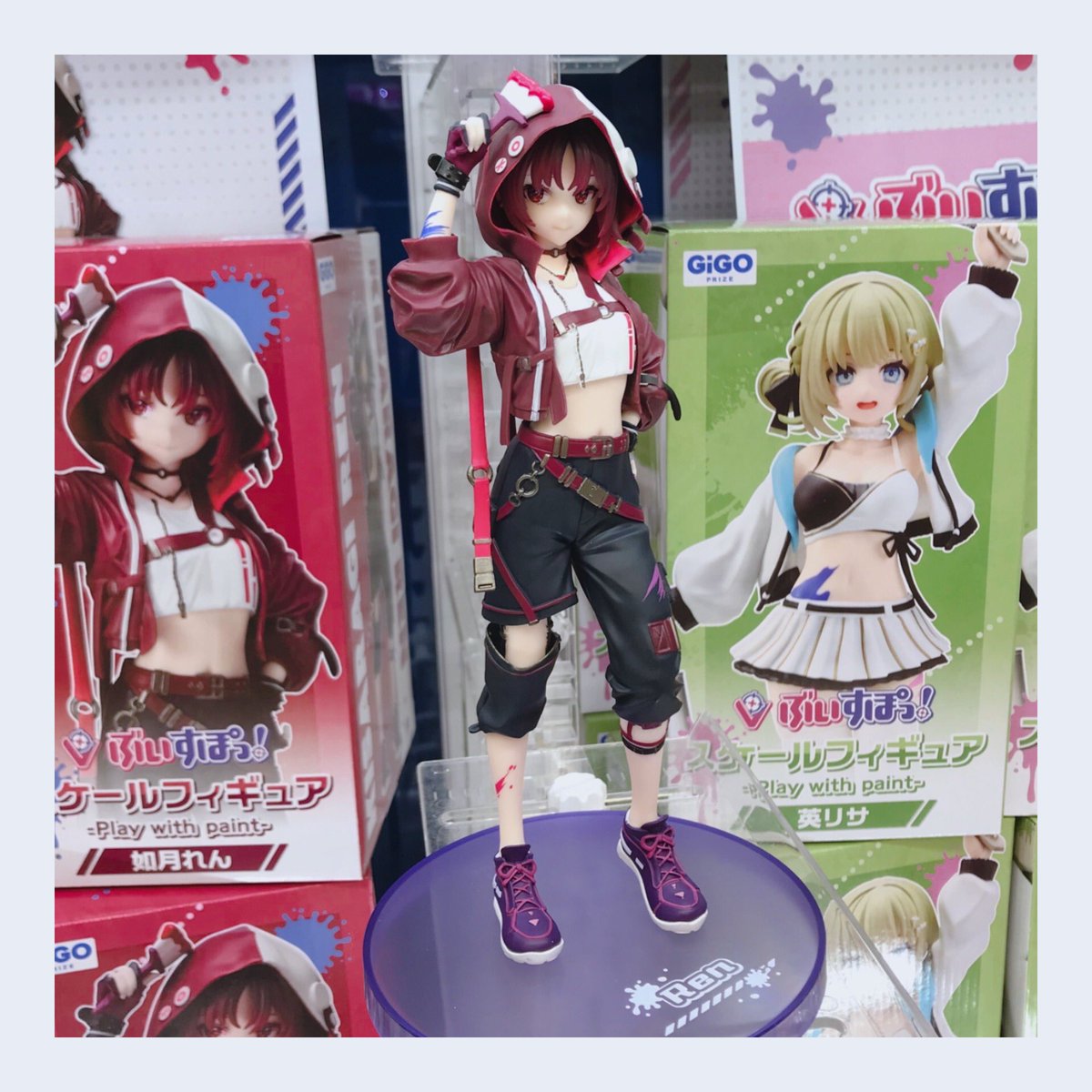 プライズ情報】 「ぶいすぽっ！スケールフィギュア-Play with paint