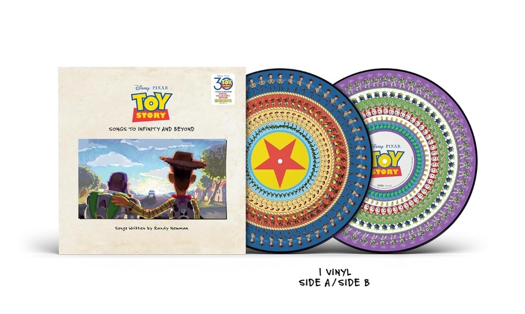 レコード新譜情報】トイ・ストーリー30周年記念盤アナログレコード