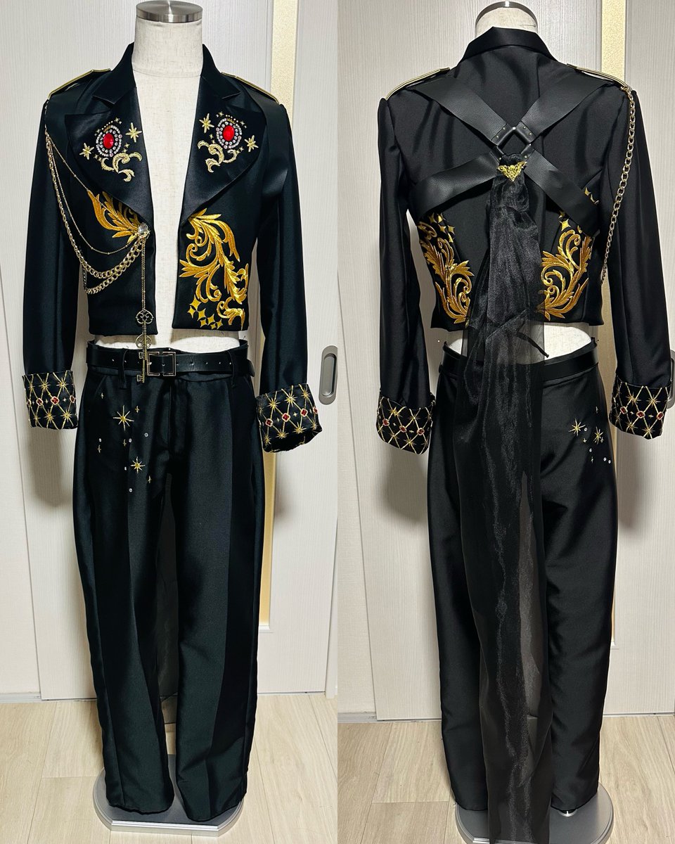 ツイステのブレイジングジュエル💎衣装一から全部作ったよー