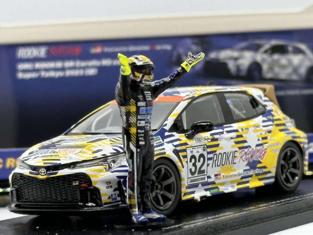 Toyota Gazoo Racing Collection Spark 1/43 ORC ROOKIE GR Corolla H2