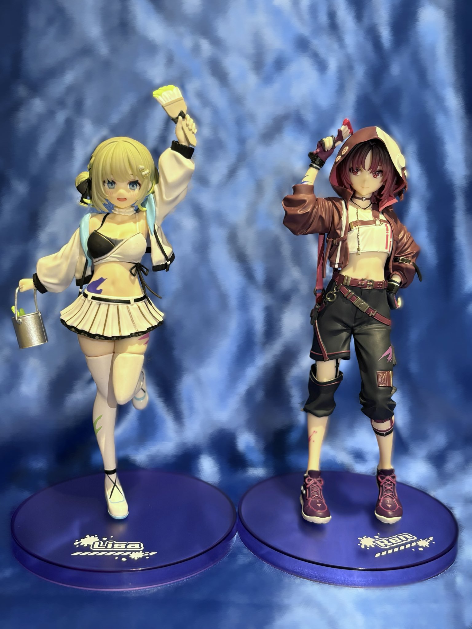 GIGO限定 ぶいすぽっ！ フィギュア 如月れん 英リサ 橘ひなの 空澄セナ