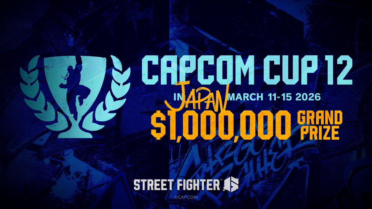 スト6】世界決勝「カプコンカップ12」優勝賞金は、今年も100万ドル（約