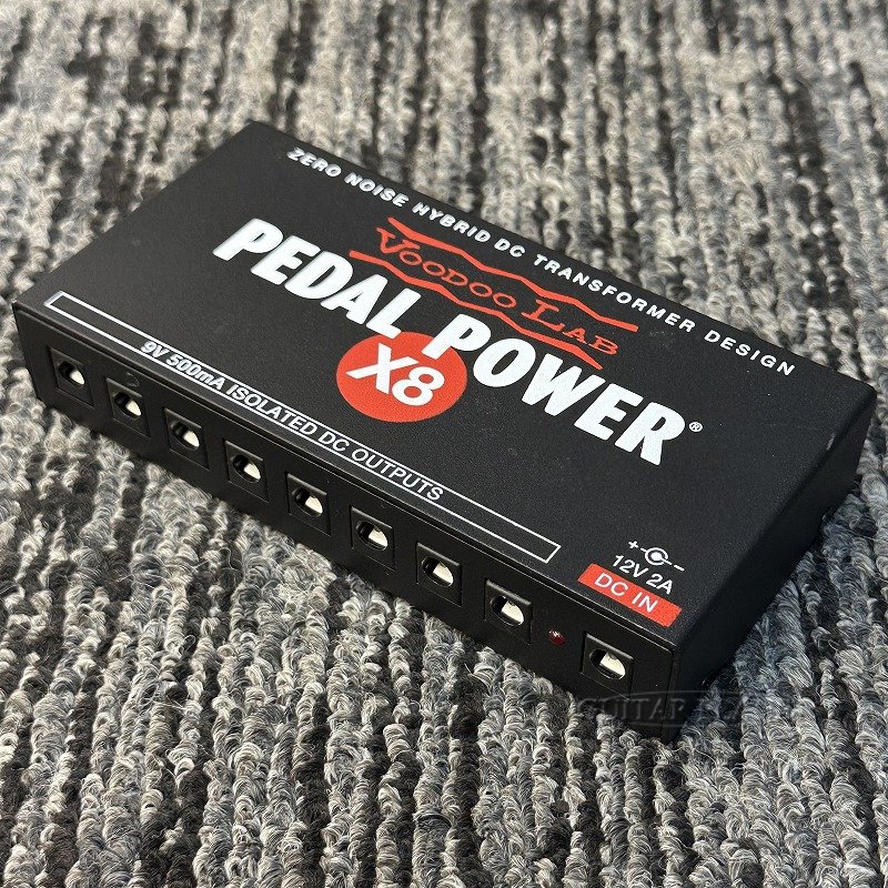 ゼロノイズを謳う最強パワーサプライ！ VOODOO LAB Pedal Power X8