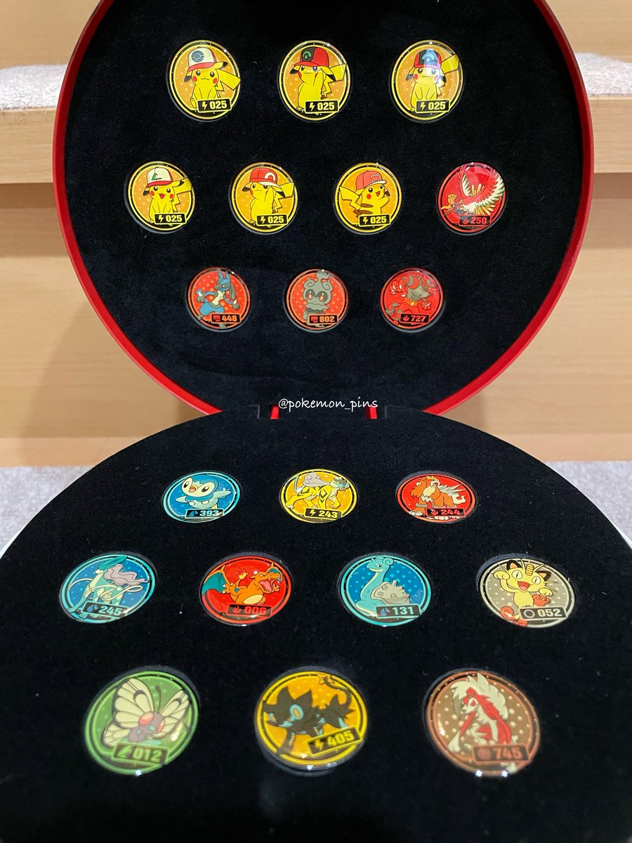 ぽけピンは原則ポケモン公式のピンズしか集めません なのでかつて