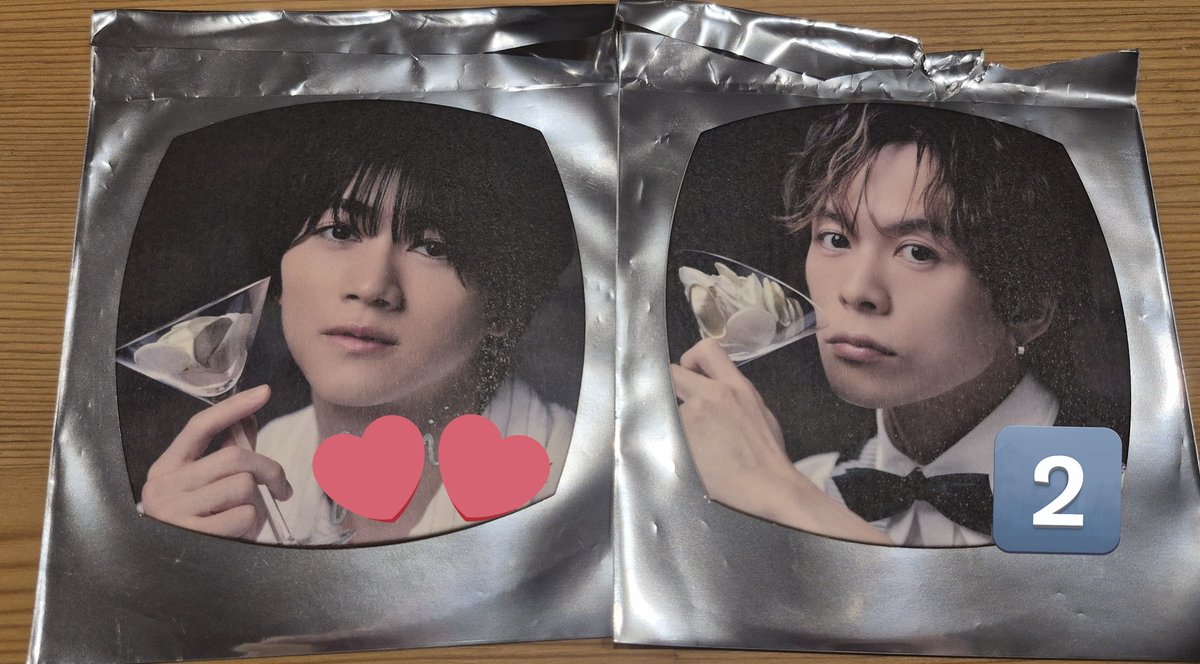 交換】朗読劇 カクテルレター ランダム コースター 譲)早川さん(サイン