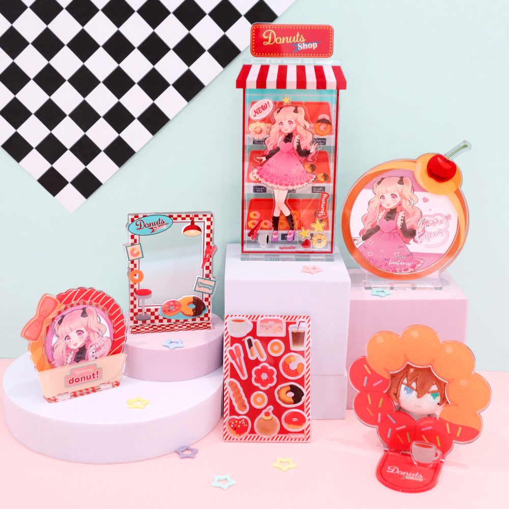 🥨🥯🍪💗🍫 キャラ福くじONLINE apicolle 《ドーナツ🍩》 🥯販売期間