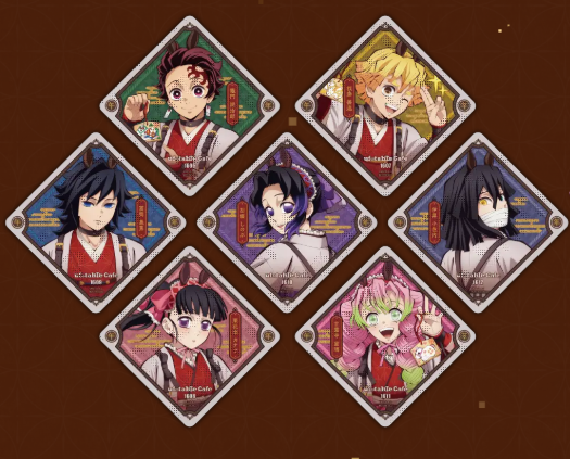 ufotableDINING HIROMA】 鬼滅の刃「午年 ドリンク」のコースターが再