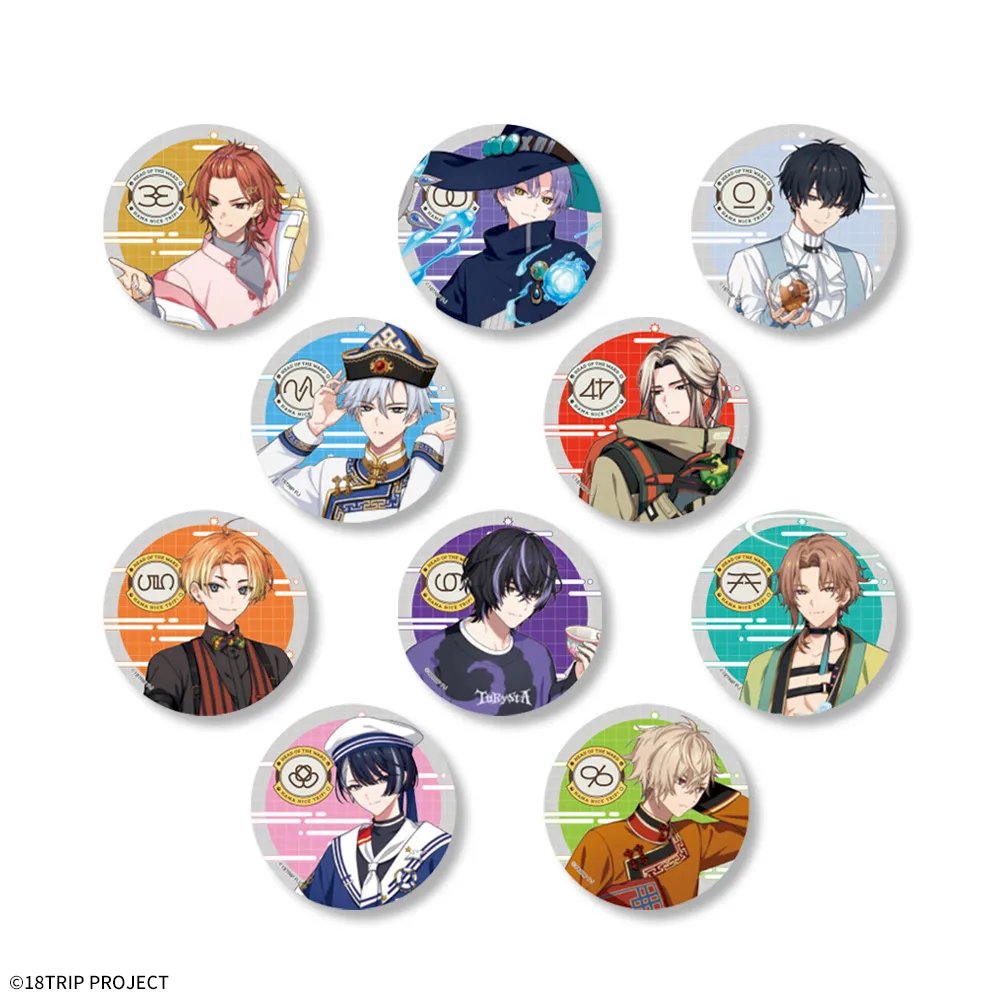 來人 エイトリ 缶バッジ 18TRIP ファンミ