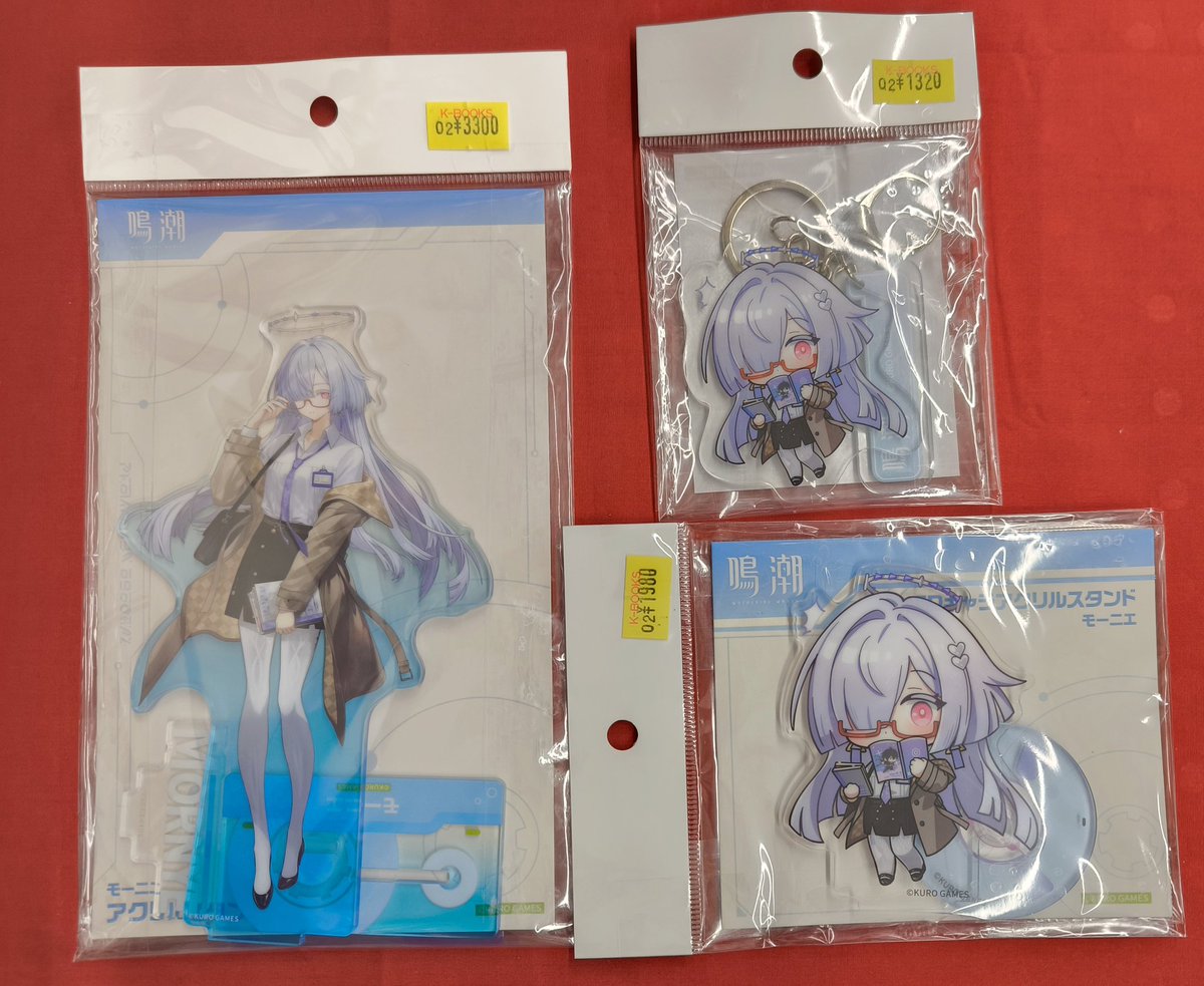 入荷情報】 『鳴潮』より 【モーニエ】 ◇アクリルスタンド ◇SDキャラ