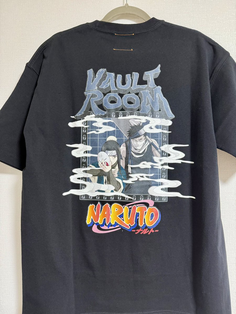 vaultroomのNARUTOコラボのパーカーとTシャツ届いた！ 色々悩んで