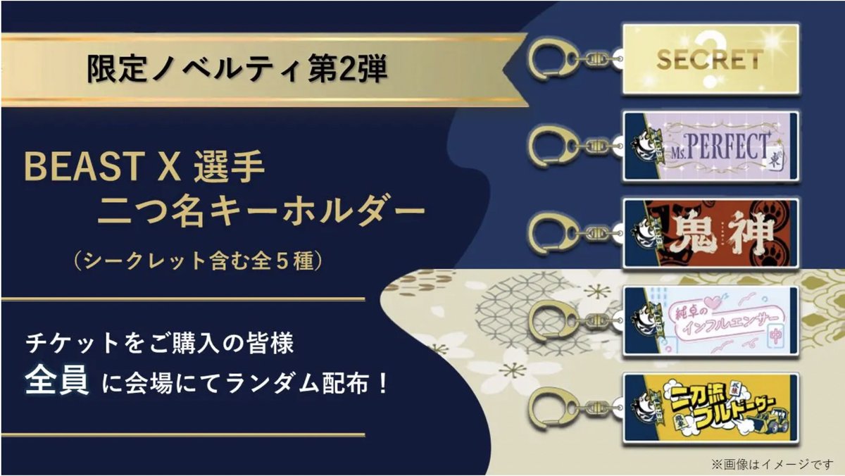 イベント当日しか手に入らない 限定グッズ・ノベルティを公開
