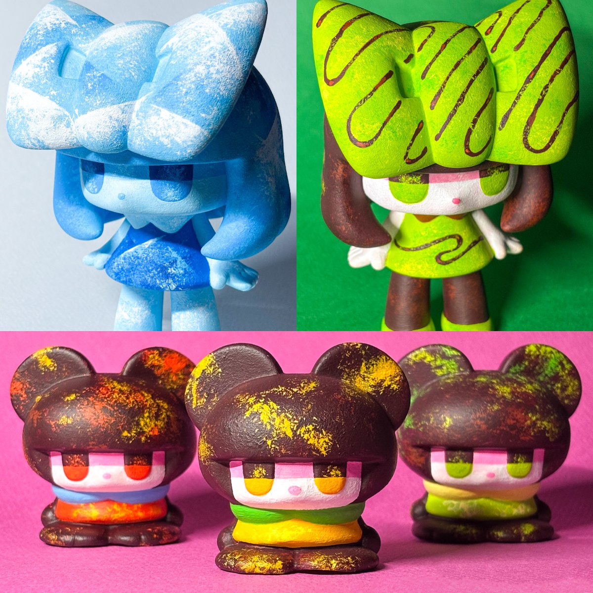 チヨコ ソフビ MEET CULTURE in OSAKA タカハシユリ チヨコ 個展限定