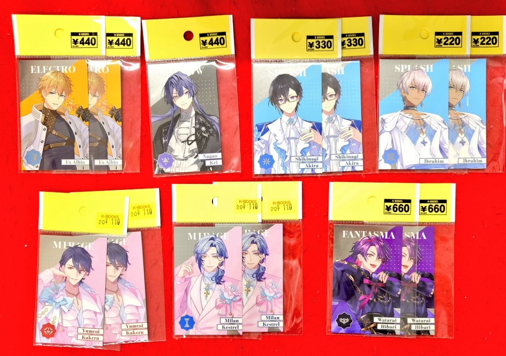 入荷情報】にじさんじ 🌟8th Anniversary🌟 ◇特典チケット風カード
