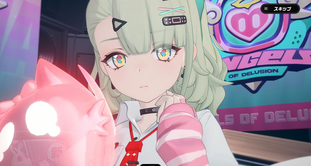 ゼンゼロ #妄想エンジェル #千夏 すり抜け無し。 コスチュームも購入。