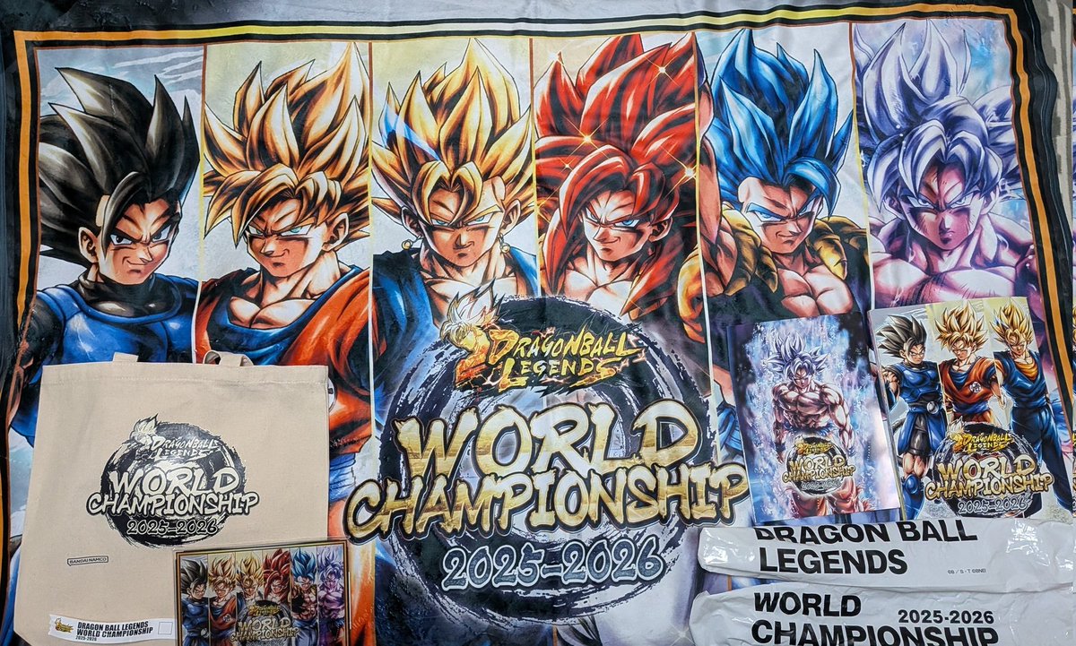 ドラゴンボールレジェンズ チャンピオンシップ 観覧のお土産が豪華すぎ