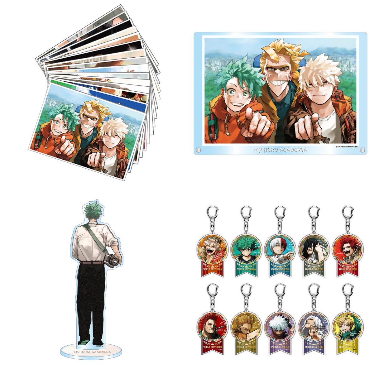 ヒロアカ原画展】 福岡会場より追加される新グッズが公開 ・ブロマイド