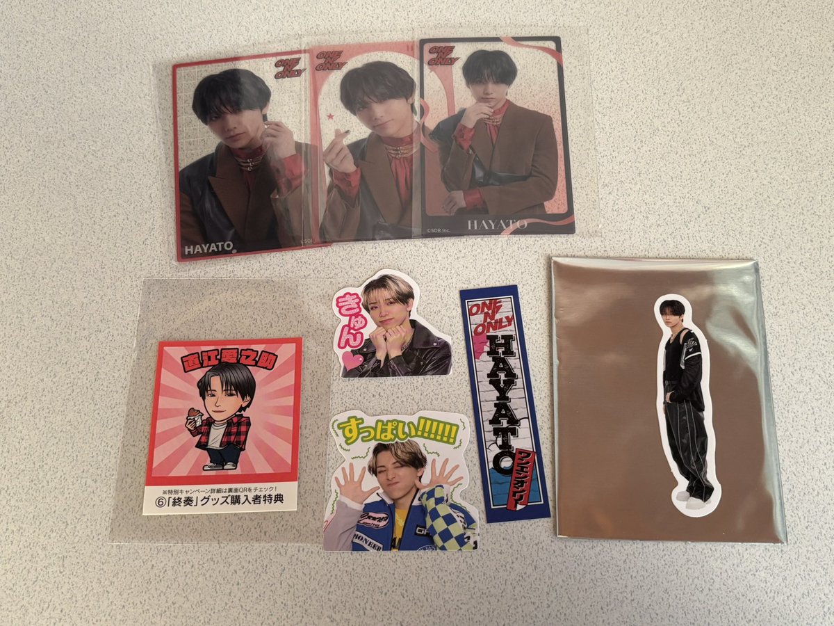 ONENONLY ワンエン グッズ 買取 交換 アクスタ アクキー アクリル