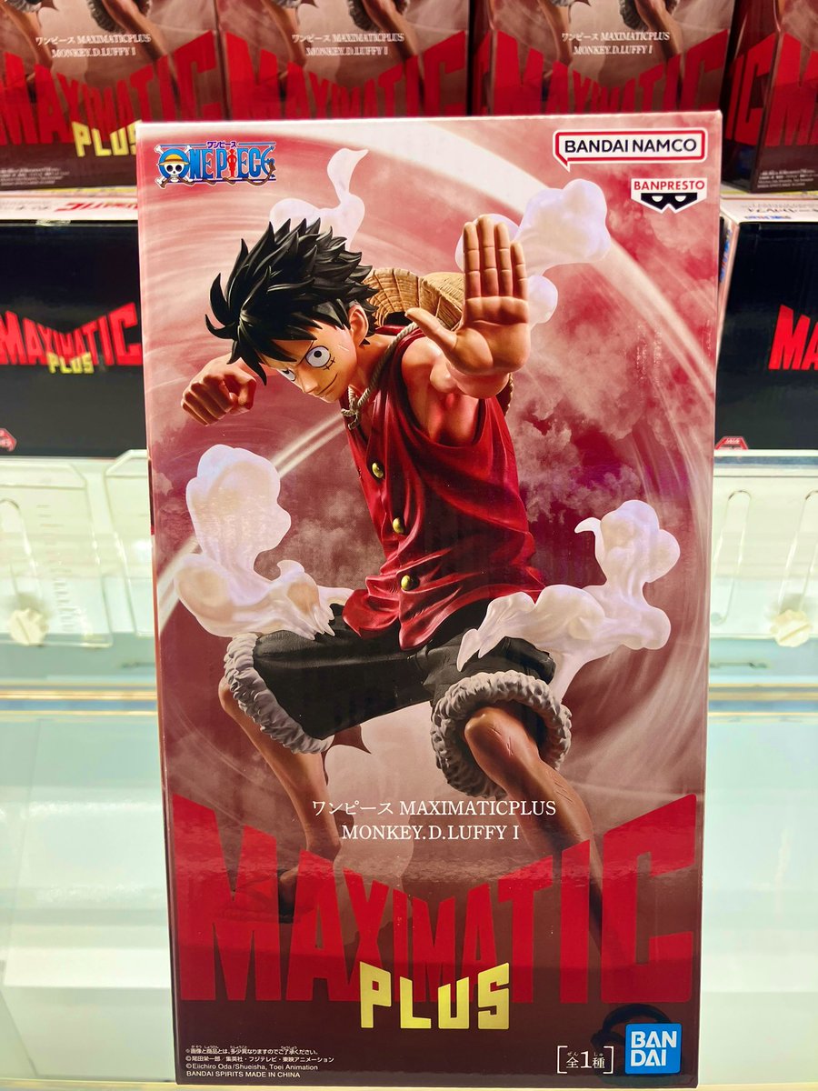 ✨新景品情報✨ 『ワンピースMAXIMATICPLUS MONKEY.D.LUFFY I』 稼働中