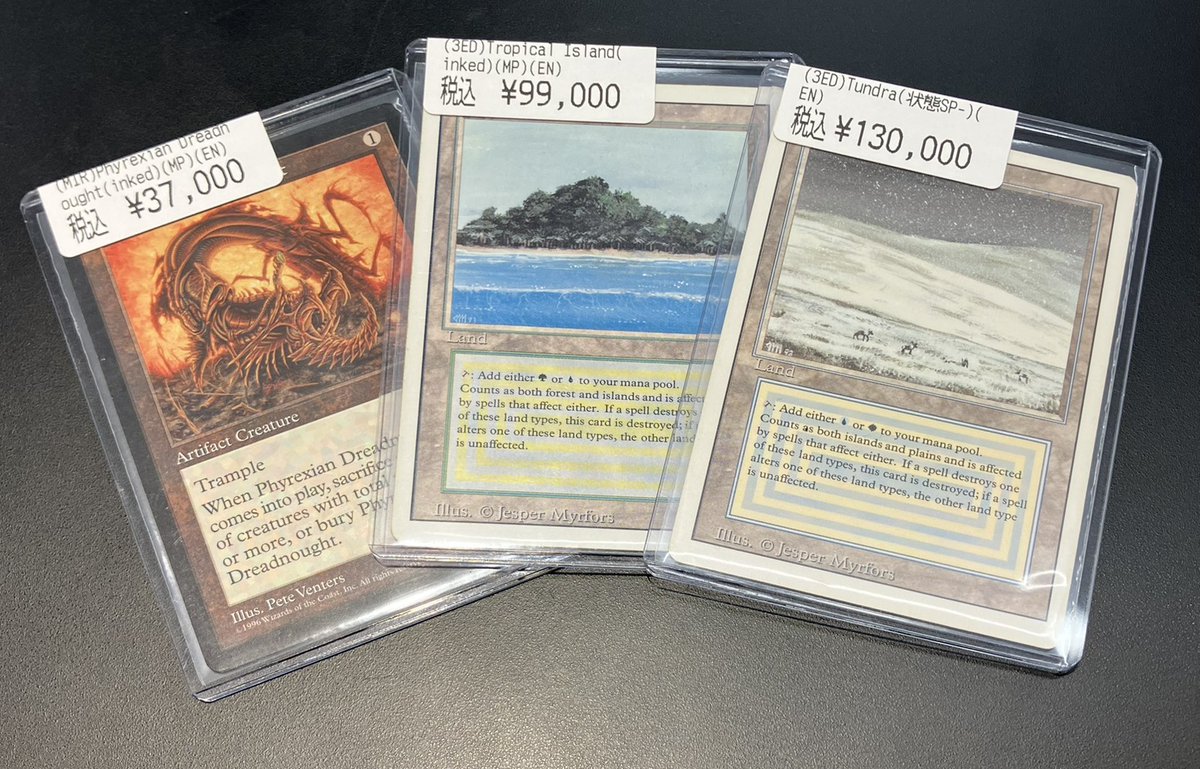 ✨ハイエンド入荷情報✨ ▷(3ED)Tundra(状態SP-) ▷(3ED)Tropical