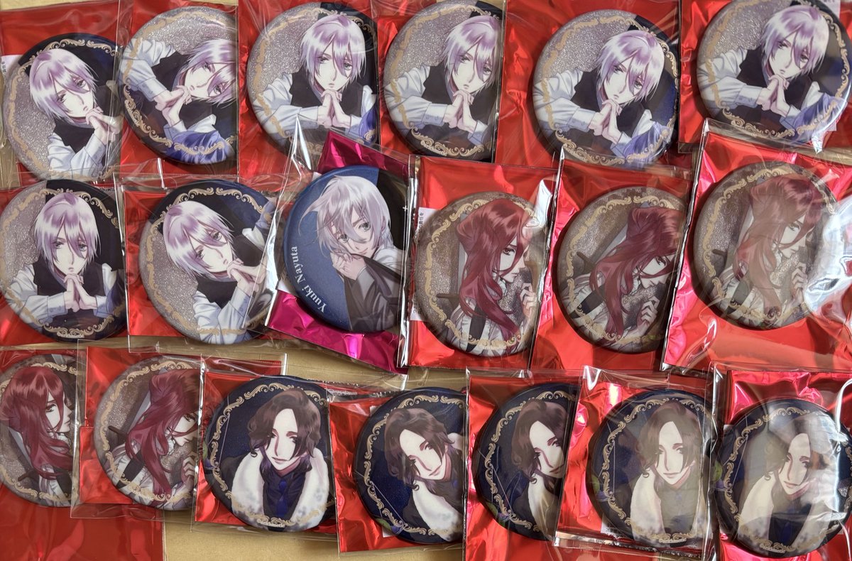 Blackish House 缶バッジ 譲）画像参照 澪、藤吾、悠翔、円、セラ、剛