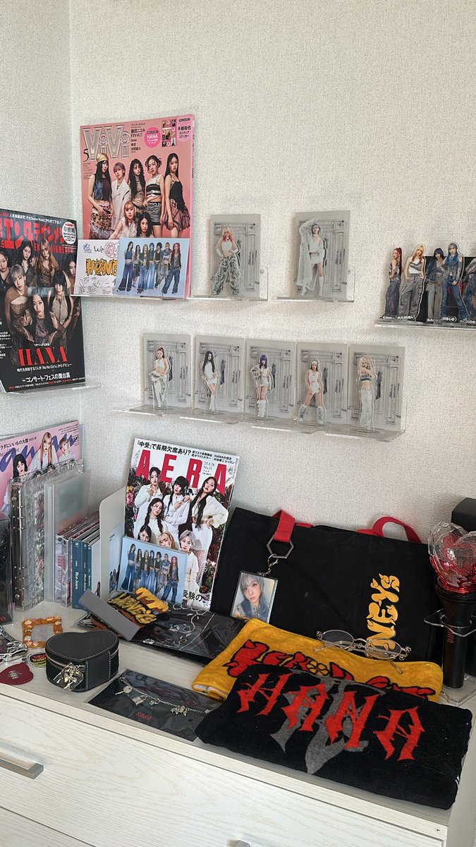 NON STOPのアクスタ届いてから飾れてなかったけど！コロナ休みでやっと