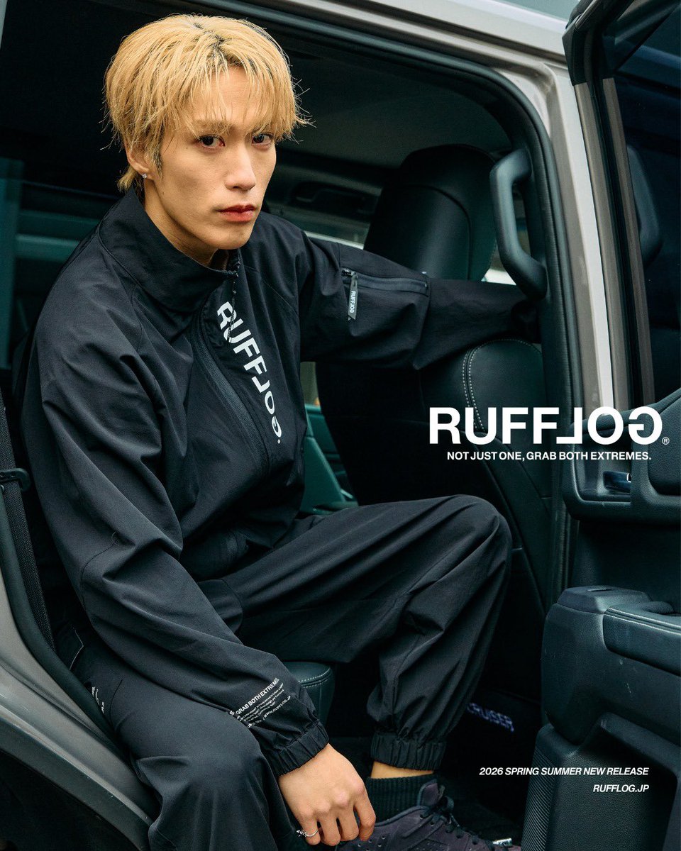 RUFFLOG 26SS Collection】 New Release Model:itsuki hujiwara