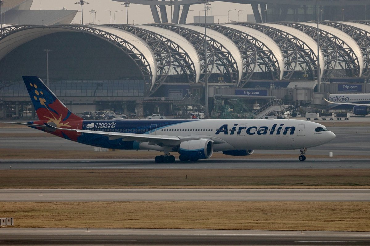 Aircalin A330-900neo F-ONEO Suvarnabhumi Airport, Bangkok 17 Jan