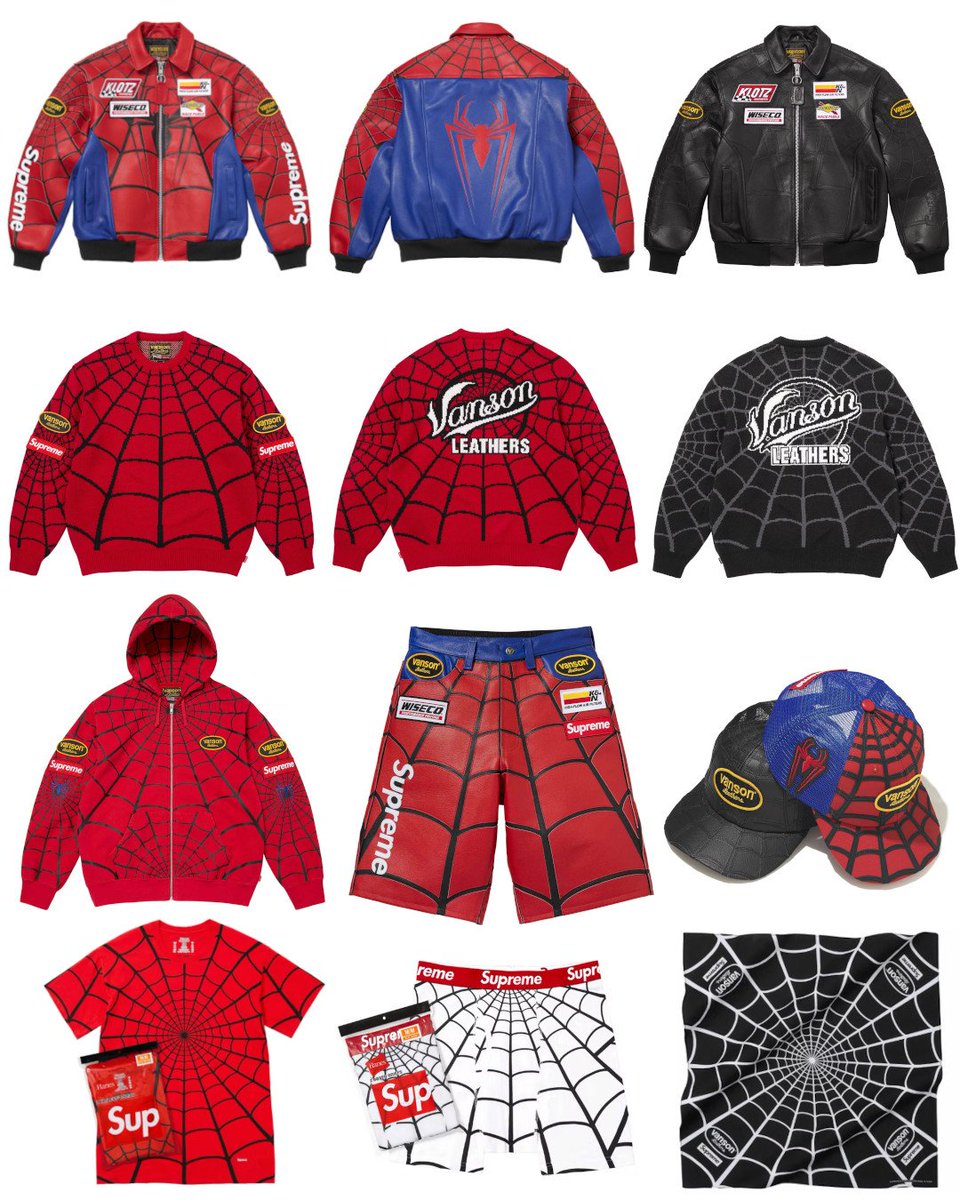 supreme ベロアジャケット スパイダーマン